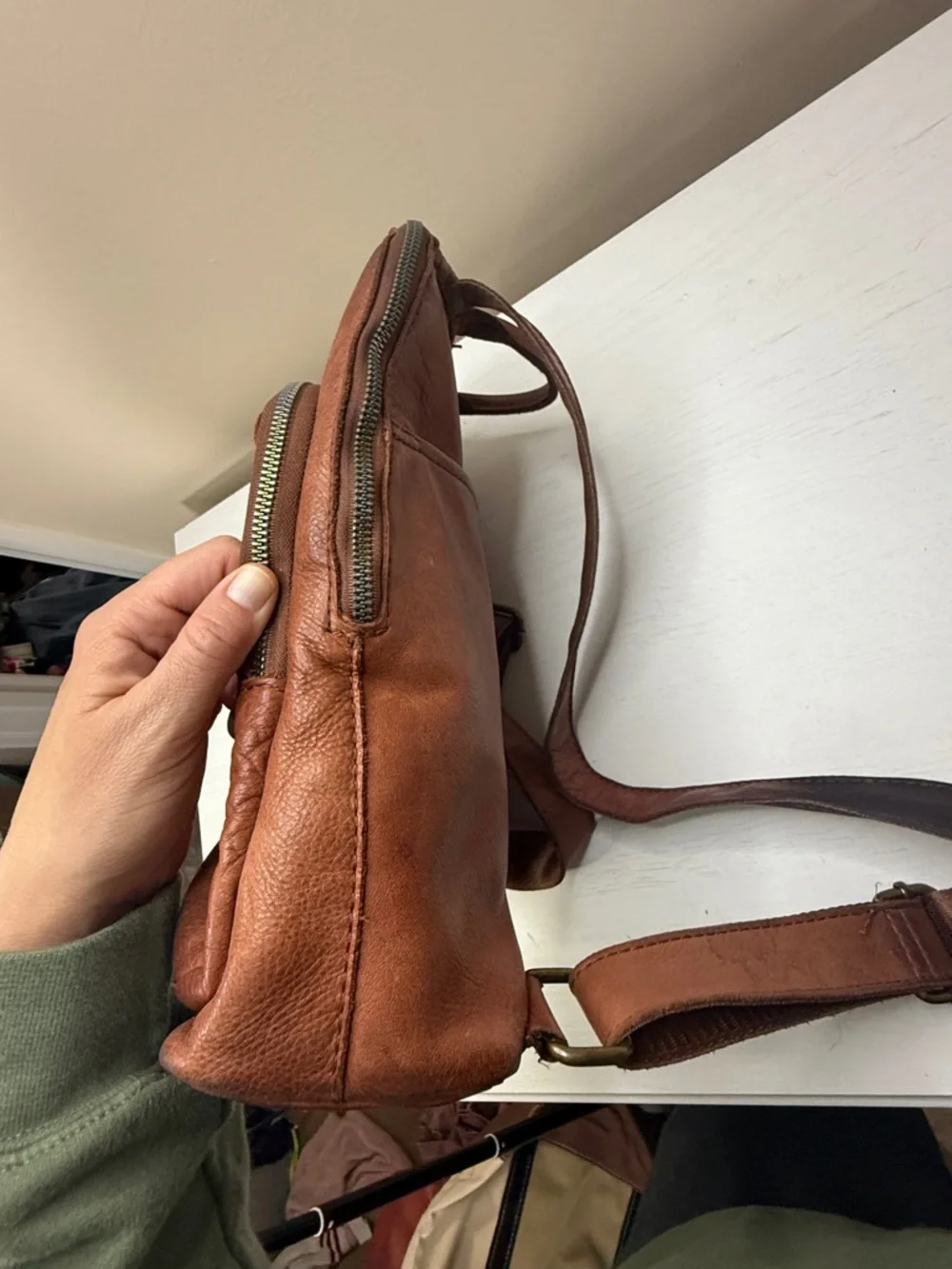 American Leather Co. Cleveland Leather Backpack